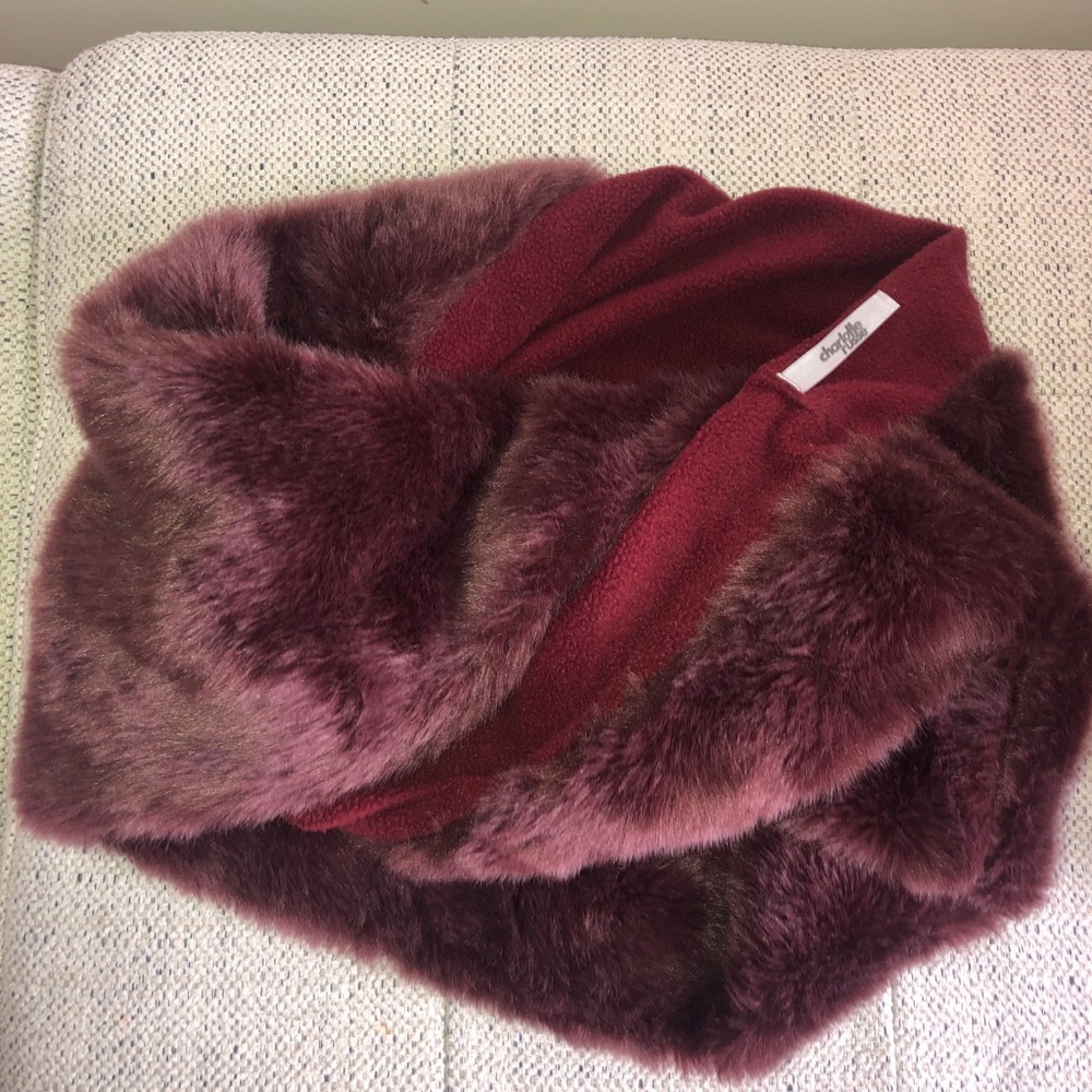 Charlotte Russe neck cowls scarf
